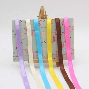 Bán buôn 10mm Màu Twill Áo ngực sang trọng dây đeo đàn hồi vải spandex/Nylon Jacquard - Product Image 2