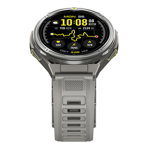 DSM11 Silver X2Pro <b>GPS</b> <b>Smartwatch</b> Multi band GNSS Positioning System 5 ATM Water Offline Music Storage Men Smartwatches - Product Image 3
