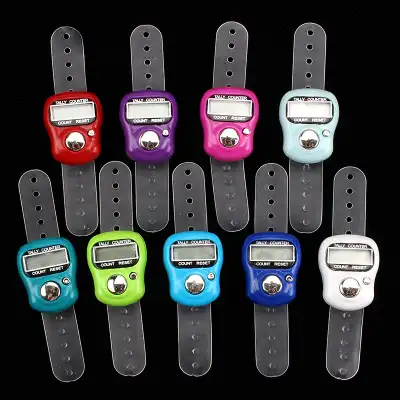 2017 new product LCD Electronic digital Finger ring Hand Tally Counter