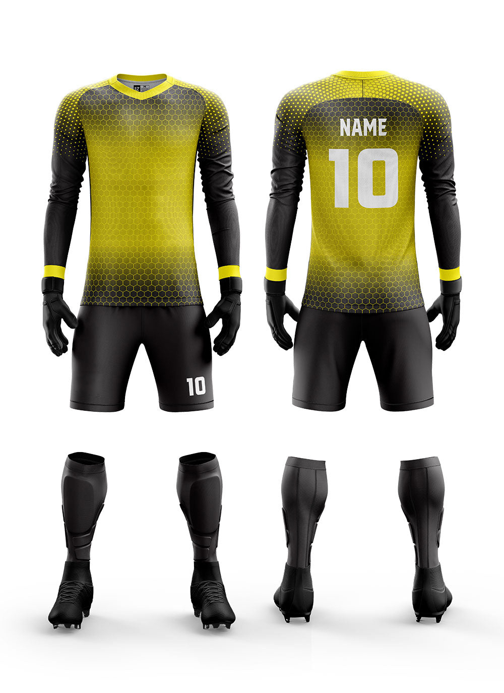 Yellow black