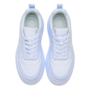 Chaussures décontractées pour hommes, baskets plateforme en cuir microfibre et maille respirante, légères, pour un usage quotidien, vente en gros - Product Image 6