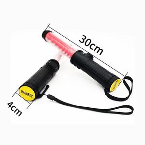 30 cm Led Seguridad Vial Luz Intermitente Tráfico Batería Bastón - Product Image 2