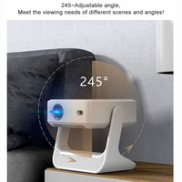 Proyektor Pintar LONNST A2pro hd 4k 1080p Home Theater dengan Layar Sentuh Pintar Android 5g Wifi Video Beamer