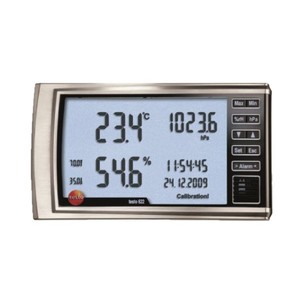 Termohigrómetro Digital Testo 622, Medidor de Temperatura, Humedad y Presión, Grado Industrial para Laboratorio, Acero Inoxidable - Product Image 5