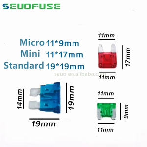 Kit d'assortiment Standard/<span class=keywords><strong>Mini</strong></span> Auto 1-<span class=keywords><strong>40A</strong></span> Assortiment d'un extracteur de fusibles automotriz fusibles pour camion boîte à fusibles automatique - Product Image 3