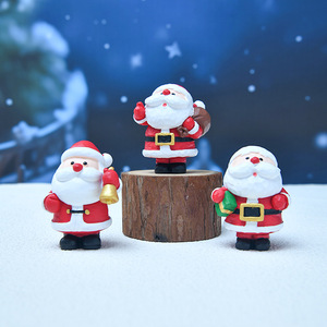Top Rhyme Christmas Figurines Resin Dolls 3.9in Traditional Style Indoor Decor Living Room Desktop Ornaments - Product Image 4