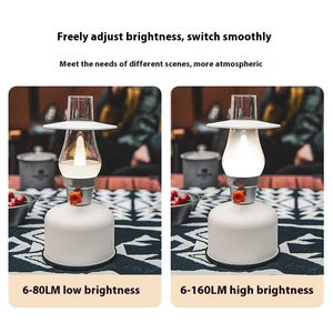 <span class=keywords><strong>Lampe</strong></span> de cheval <span class=keywords><strong>Camping</strong></span> en plein air Éclairage LED <span class=keywords><strong>Lampe</strong></span> à <span class=keywords><strong>gaz</strong></span> d'ambiance avec installations de charge Lanterne de tente - Product Image 3