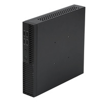 Boîtier PC Mini ITX fin MQ, châssis d'ordinateur de bureau mince, support VESA, HTPC compact, mini-boîtier de bureau
