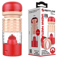 Godet de masturbation masculin vibrant et léchant, avec fonctions combo langue et vagin, et vagin de poche électrique oral, dropshipping
