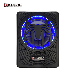 Subwoofer de voiture actif ultra-plat 10 pouces 800W avec éclairage pour système audio de voiture - Basses pures - Product Image 2