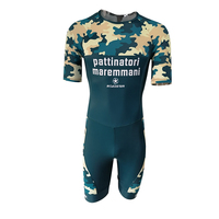 Offre Spéciale Personnalisé À Séchage Rapide Hommes Enfants De Vitesse Sur Glace Roller Racing Costume de Peau
