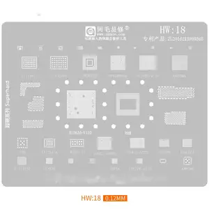 Amaoe Bga Reballing Stencil Voor Hw Mobiele Telefoon Reparatie Amaoe Mobiele Reparatie Tools