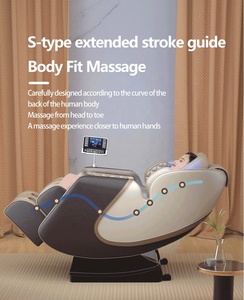 Großhandel OEM <span class=keywords><strong>Deluxe</strong></span> Office Shiatsu Ganzkörper-Liege 3D Gesäß <span class=keywords><strong>Massage</strong></span> stuhl Elektrische Schwerelosigkeit 4D <span class=keywords><strong>Massage</strong></span> stühle - Product Image 6