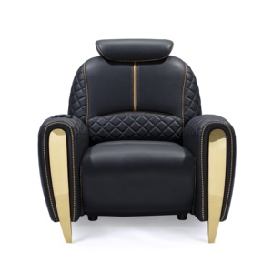 Asiento Eléctrico Ajustable de Cuero de Lujo para Monovolumen, Asiento Eléctrico para Automóvil, Sistema de <span class=keywords><strong>Cine</strong></span> en Casa de Lujo, Sofá de <span class=keywords><strong>Cine</strong></span> Moderno para el Hogar - Product Image 1