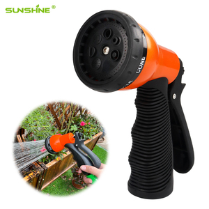 Pistolas de <span class=keywords><strong>Agua</strong></span> para Jardín SUNSHINE, Duraderas, de ABS, <span class=keywords><strong>con</strong></span> 7 Patrones de Rociado, Rosca Hembra de 1/2'', para Riego de Plantas - Product Image 1