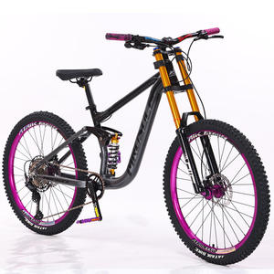 Bicicletta da Montagna in Lega di Alluminio a Sospensione Completa 26/27.5" con Freni a Disco Idraulici e Ammortizzatore per Guida Estrema - Product Image 3