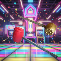 Pièces détachées pour jeux d'arcade à monnayeur en métal et plastique, accessoires pour machine de jeu King Hammer, pièces de rechange pour modèle 386 manuel