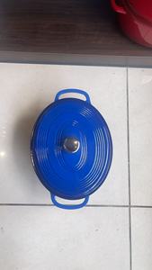 Conjunto de Panela de Ferro Fundido Esmaltada Estilo Europeu com Design Oval - Product Image 4