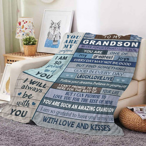 Coperta all'Ingrosso per Papà, Mamma, Figlio, <span class=keywords><strong>Figlia</strong></span>, Nonna, Nonno, Nipote, Nipotina, Regalo di Compleanno per la Famiglia - Product Image 2