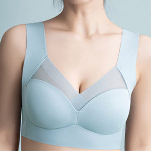 Sujetador sin Costuras para Mujer, Sujetador de una Pieza con Cobertura <span class=keywords><strong>Completa</strong></span>, Sujetador sin Espalda, Sujetador sin Costuras - Product Image 2