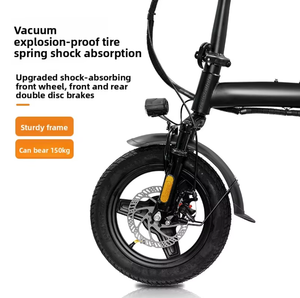 Vélo <span class=keywords><strong>pliable</strong></span> avec batterie au lithium pour le transport, la conduite et l'<span class=keywords><strong>assistance</strong></span>. Vente directe d'usine - Vélo électrique de ville - Product Image 5