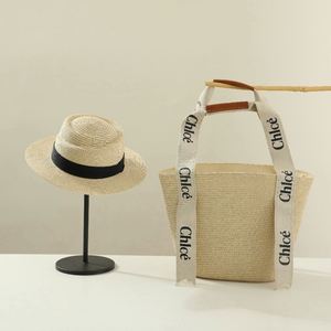 Wholesale High Quality Handmade Paper Beach Floppy <b>Hat</b> and Bag Set <b>for</b> Unisex Travel Summer Cowgirl Fishing Cycling - Product Image 6