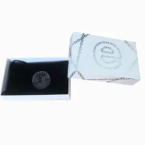 Customize logo and size lid and base/ top and bottom jewelry bracelet package paper box gift box with bags