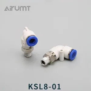 Rosca original ângulo reto cotovelo conector rápido APL10-04 KSL8-01 KSL8-02 KSL10-02 KSL10-03