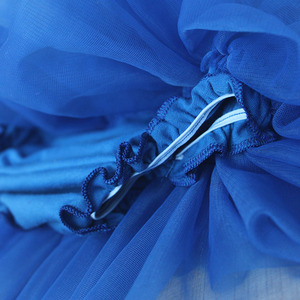 Conjunto de 2 piezas de faldas tutú de gasa a capas cómodas en rosa empolvado para bebé al por mayor - Product Image 3