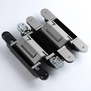 TE 640 A8 3D heavy duty concealed invisible hinges for modern door folding gate hinge