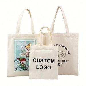 OEM/ODM Factory Personalized Customization Wholesale Canvas <b>Bag</b> for Women Tote <b>Bags</b> with logo Reusable Grocery <b>Bags</b> - Product Image 1