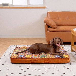 Multifunktionales Haustier-Reisebett, rechteckige, waschbare Haustiermatte, Schlafmatte für Katzen und Hunde - Product Image 1