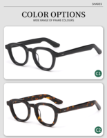 Montures de lunettes optiques en acétate en gros : unisexe, logo personnalisable, montures de lunettes optiques de haute qualité