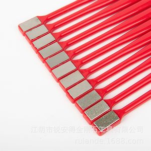 Aiguiseur de couteaux en diamant, forme plate de 40mm, pour outils de cuisine en acier inoxydable, poignée en plastique de haute dureté - Product Image 4