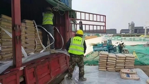 Mortier de plâtrage auto-nivelant industriel pour sous-couche de sol en ciment, résistant à l'eau, 25 kg/sac - Product Image 4