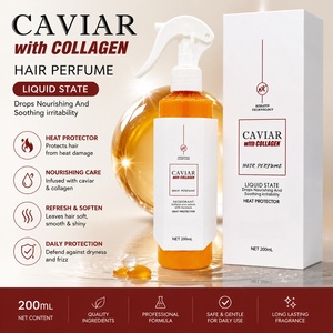 <span class=keywords><strong>Spray</strong></span> protecteur thermique au caviar et au collagène 200 ml, protecteur thermique nourrissant à la kératine pour le séchage à la bougie et le lissage au <span class=keywords><strong>fer</strong></span> à lisser - Product Image 6