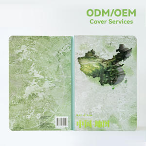 Quaderno Creativo A5 con Copertina Rigida e Incisioni 3D: Mappa Dettagliata della Topografia Cinese, Diario Artistico da <span class=keywords><strong>Collezione</strong></span> per Studenti - Product Image 5