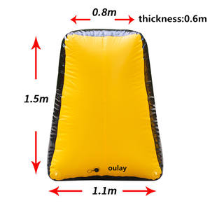 Juego de construcción de grupo CS de PVC, juego defensivo de obstáculos inflables, Bunkers, seis formas de 1 Juego, bunker de arco y flecha CS - Product Image 1