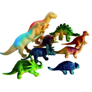 Dinosaurio de plástico de diseño personalizado, juguete de dinosaurio bonito de fábrica, OEM - Product Image 1