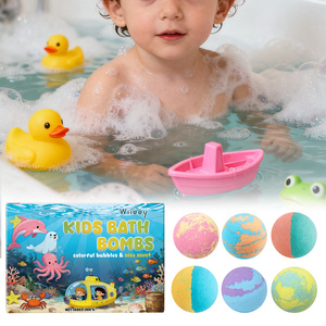 Bombas de Baño en Oferta, Hidratantes y Limpiadoras, Baño de <span class=keywords><strong>Burbujas</strong></span> Natural, Cuidado de la Piel, Divertido Set de Regalo de <span class=keywords><strong>Bolas</strong></span> de Baño para Niños, Ducha Diaria - Product Image 1