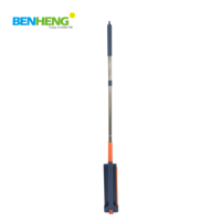 Balai plat mains libres Offres Spéciales facile à utiliser de 42cm avec tête rotative à 360 et dent et grattoir pour un nettoyage en profondeur