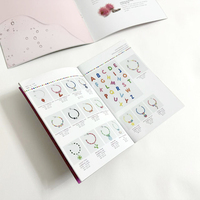 BAS quantité minimale de commande Qualité personnalisée A4 A5 Selle de papier Couture Manuel d'utilisation Brochure Instructions Impression manuelle