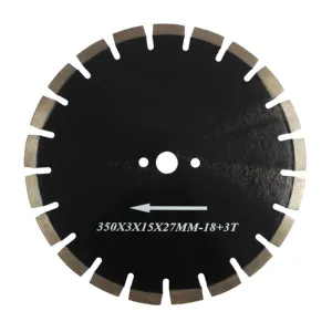 FRSTEC 14 "/350mm Sinter beton Diamant schneid scheibe Stahlbeton sägeblatt - Product Image 1