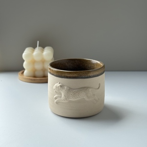 <span class=keywords><strong>Taza</strong></span> de Café de Cerámica con Logotipo Personalizable, 120ml 250ml, Venta Caliente en Oriente Medio, Diseño Árabe en Relieve de León, Águila y Leopardo - Product Image 6