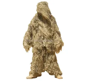 Zennison Tactical Gear Equipment Outdoor Jungle Hunting Woodland Men Desert Color Camouflage Ghillie Suit