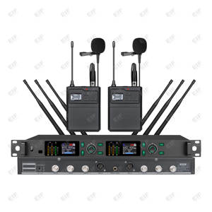 Micrófono Inalámbrico de Mano MY-1000 con 6 Antenas, Doble Canal y Sensor Infrarrojo para Karaoke, Actuaciones y Equipos de Escenario - Product Image 3