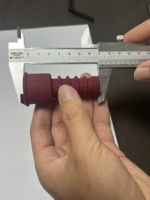 Nouveauté : Bouchon de bouteille de vin en silicone double couche réutilisable, préservateur de vin multicolore, bouchon d'étanchéité pour bouteille de vin rouge