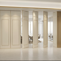 Cloison acoustique mobile insonorisée OEM, panneau coulissant pliable en MDF pour bureau, hôtel, salle de banquet, salle de conférence