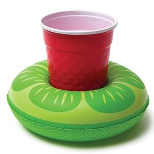 Porte-boissons gonflables pour fruits, en gros, pastèque, citron, ananas, sous-verre d'eau gonflable, porte-gobelets flottants - Product Image 3