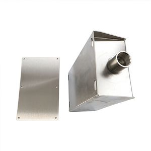 Custom Brushed Stainless Steel Laser Cutting Welding Wall Mount Junction <b>Box</b> With Pipe OEM Factory Wholesale - Product Image 4